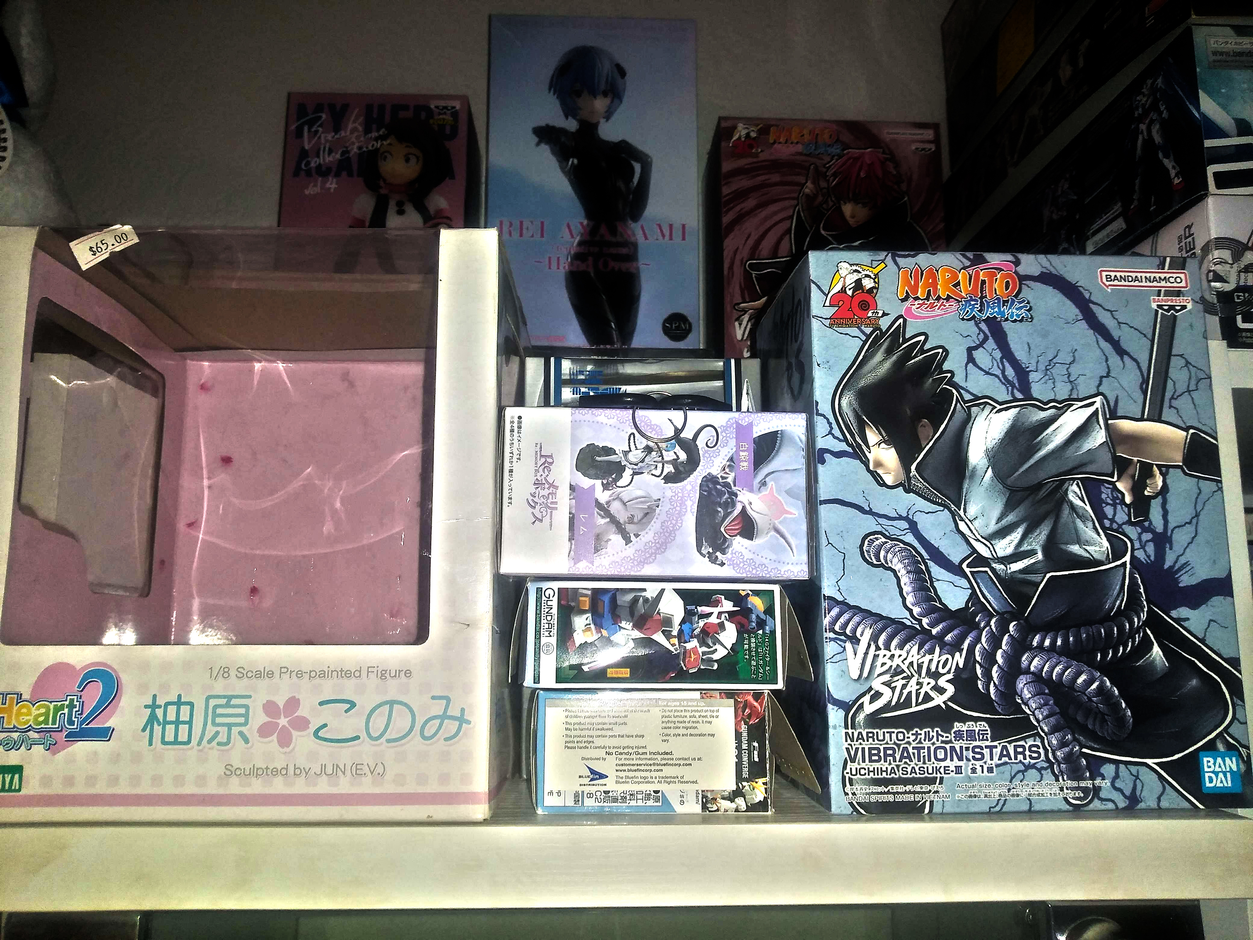 My Recent collection of Anime figurine Boxes + Gunpla Boxes