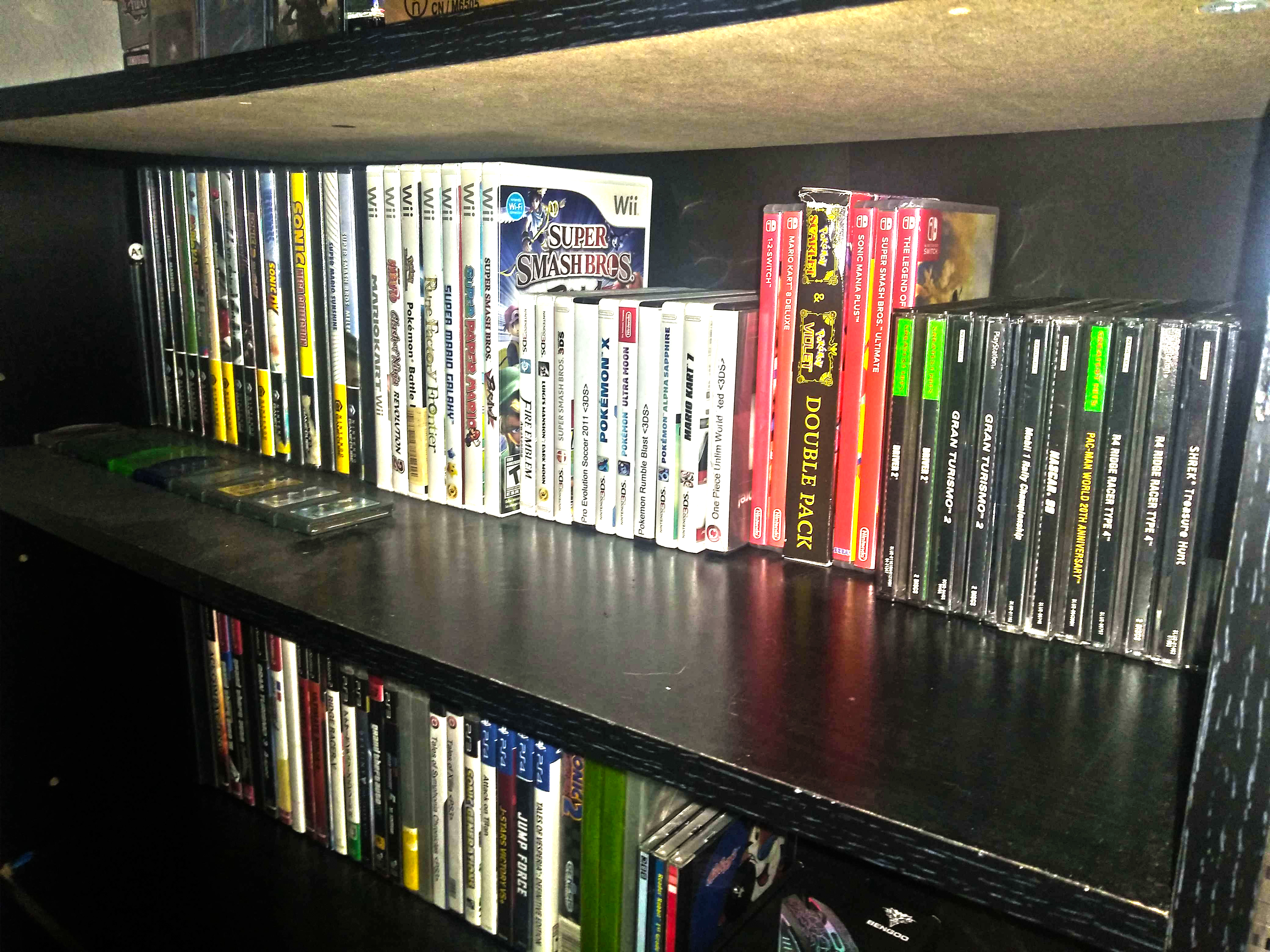 My Recent Video Game Collection As of 1/14/2024
