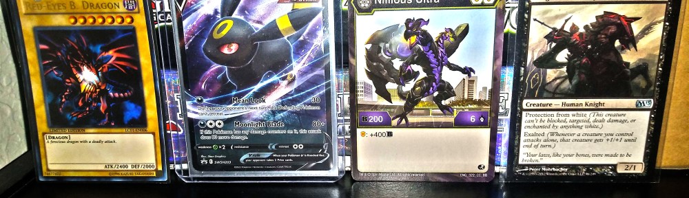 The Edgy Four: Why All Four of My Favorite TCGs are Dark Elements