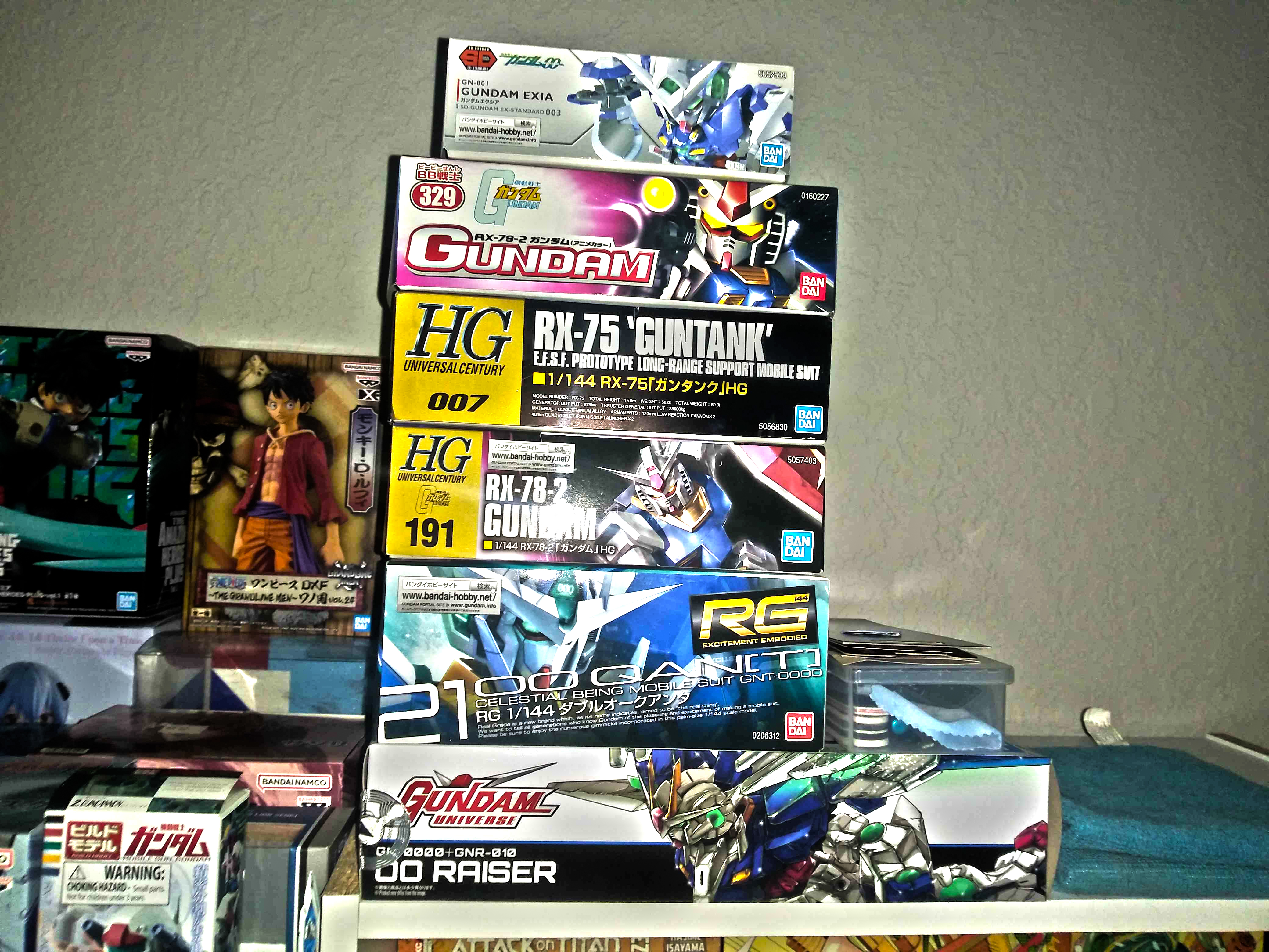My Gunpla Box Collection As of 7/15/2024 + Reorganized And Updated