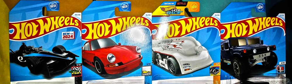 My 4 Newly Purchased Haul of Hot Wheels Cars 11/16/2024