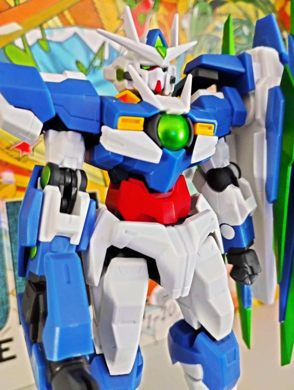 GNT-0000 00 Qan[T] – Gundam Universe Photoshoot +&nbsp;Review